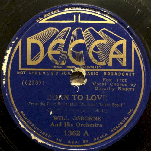 Born to Love / I Hum a Waltz