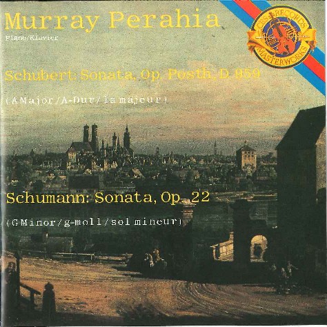 Schubert: Sonata in A major, op. posth., D. 959 / Schumann: Sonata in G minor, op. 22
