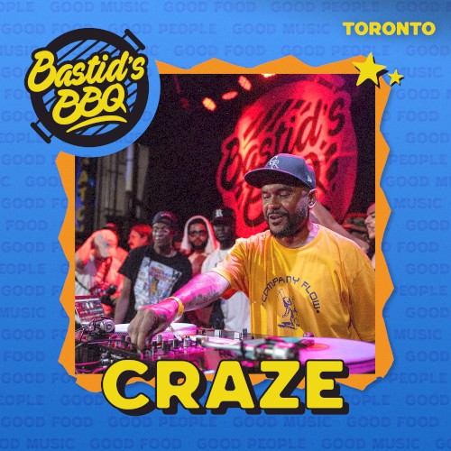 DJ Craze at Bastid’s BBQ, Toronto, 2024