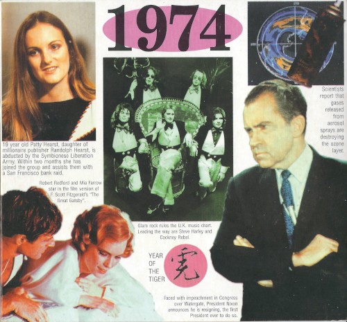 A Time to Remember: 1974