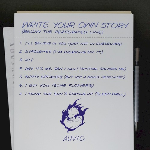 Write Your Own Story (Below the Perforated Line)
