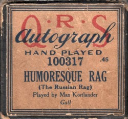 Humoresque Rag (The Russian Rag)