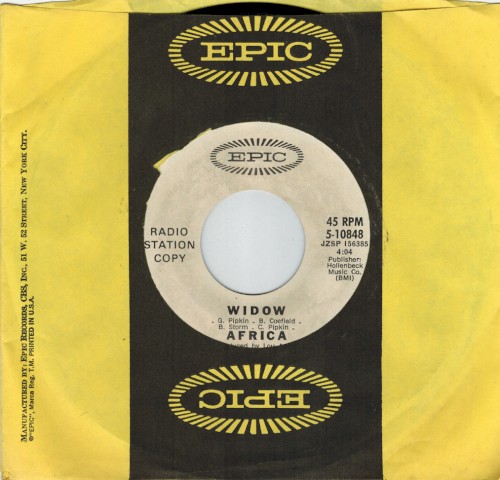 Widow / Here I Stand