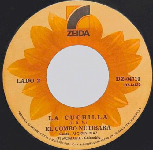 El Combo Nutibara Canta: Alcides Díaz – Martín Enguayabao / La Cuchilla