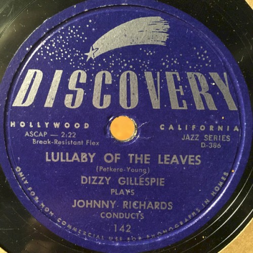 Lullaby of the Leaves / On the Alamo