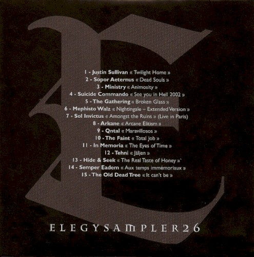 Elegy Sampler 26