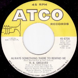 Always Something There to Remind Me / Oh When I Was a Boy