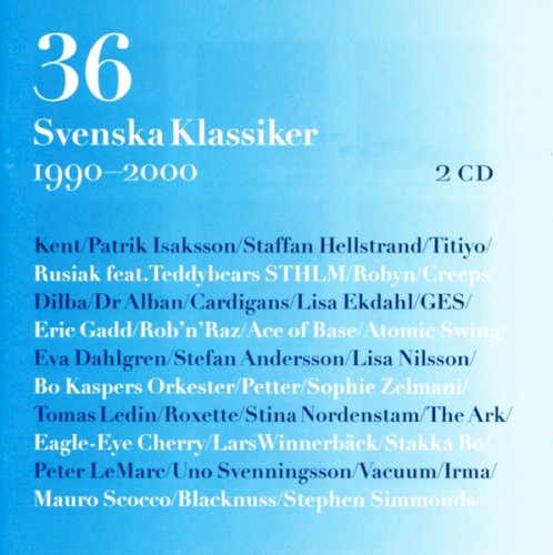 36 svenska klassiker 1990-2000