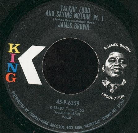 Talkin’ Loud and Saying Nothin’