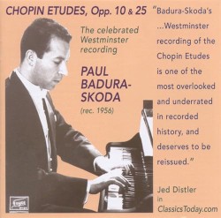 Chopin Etudes, opp. 10 & 25: The celebrated Westminster recording