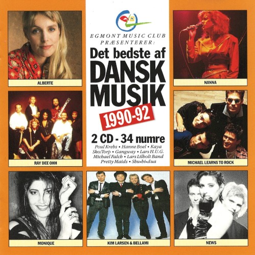 Det bedste af dansk musik 1990-92
