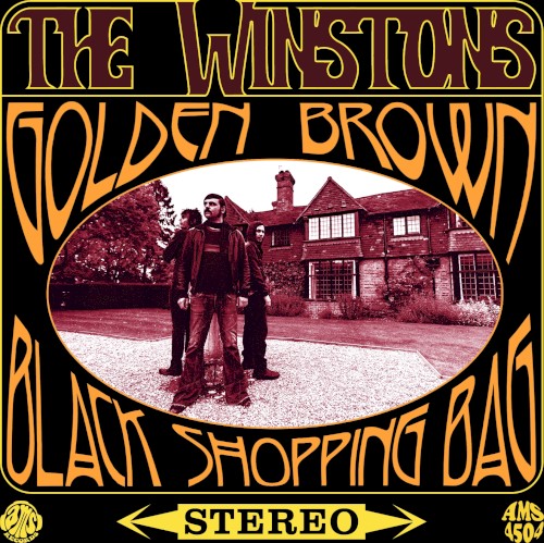 Golden Brown / Black Shopping Bag