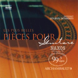 Les plus belles pièces pour guitare Naxos sur CJPX