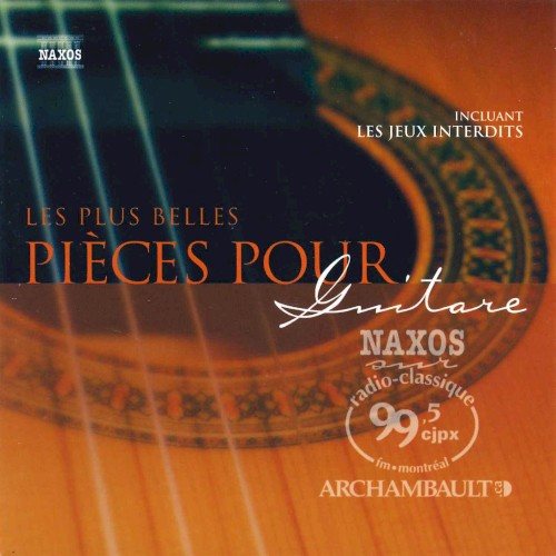 Les plus belles pièces pour guitare Naxos sur CJPX