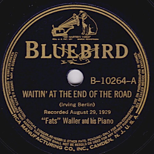 Waitin' at the End of the Road / Sweet Savannah Sue