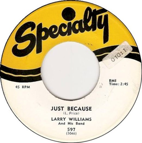 Just Because / Let Me Tell You, Baby