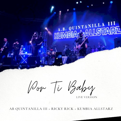 Por ti baby (live version)