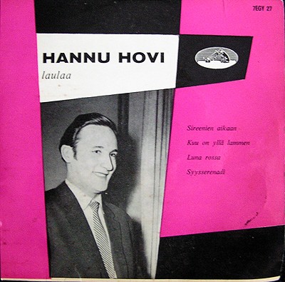 Hannu Hovi laulaa