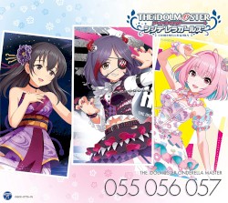 THE IDOLM@STER CINDERELLA MASTER 055-057 早坂美玲・藤原肇・夢見りあむ