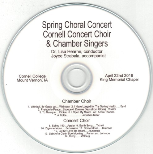 Spring Choral Concert 2018