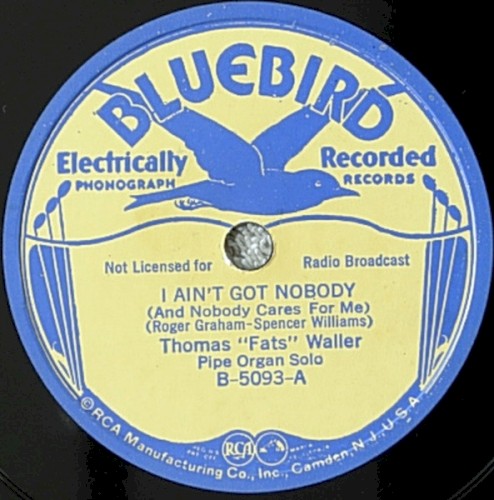 I Ain't Got Nobody (And Nobody Cares for Me) / Sugar
