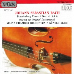 Brandenburg Concerti nos. 4, 5 & 6
