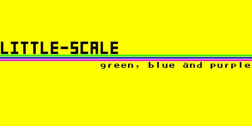 Green, Blue and Purple