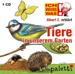 Albert E. erklärt Tiere in unserem Garten