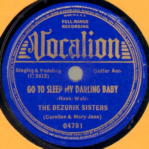 Go to Sleep My Darling Baby / Birmingham Jail