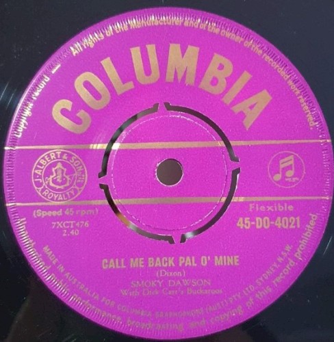 Call Me Back Pal o’ Mine / Treasure