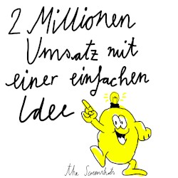 2 Millionen Umsatz mit einer einfachen Idee