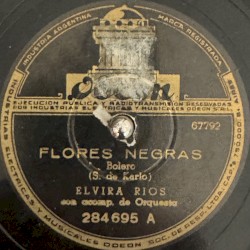 Flores negras / Tu no comprendes