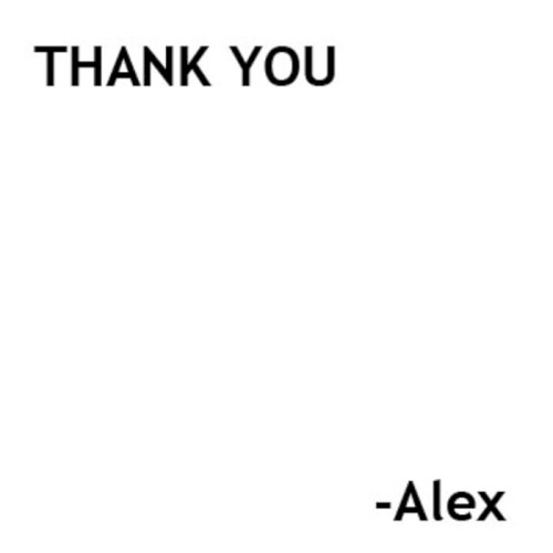 Thank You