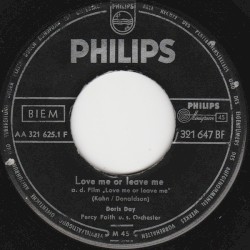 Love Me or Leave Me / Shaking the Blues