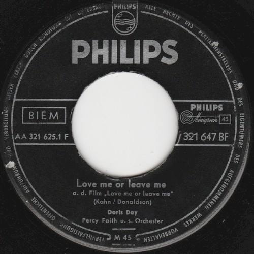 Love Me or Leave Me / Shaking the Blues