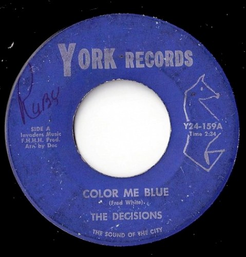 Color Me Blue / Somebody
