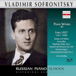 Liszt Piano Works (Live)
