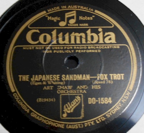 The Japanese Sandman / A Pretty Girl Is Like a Melody