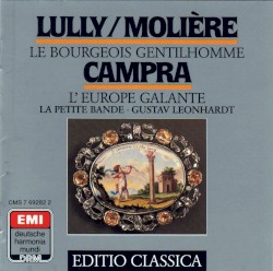 Le bourgeois gentilhomme / L'Europe galante