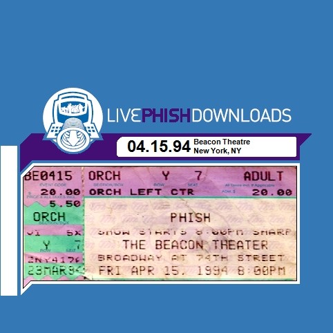 1994-04-15: Beacon Theatre, New York, NY, USA