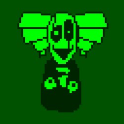 W.D. Gaster in Deltarune