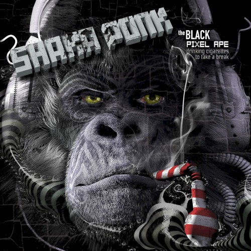 The Black Pixel Ape (Drinking Cigarettes to Take a Break)