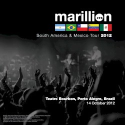 South America & Mexico Tour 2012: Teatro Bourbon, Porto Alegre, Brazil, 14 October 2012