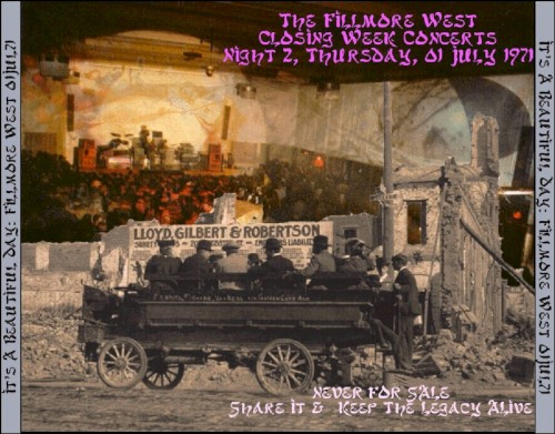 1971-07-01: Fillmore West, San Francisco, CA, USA