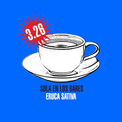 Sola en los bares