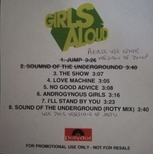 Girls Aloud: Polydor Performance Masters Sampler