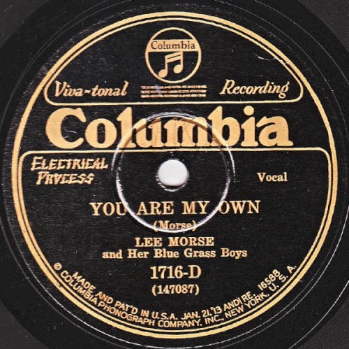 You Are My Own / Where the Shy Little Violets Grow