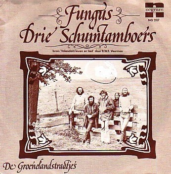Drie schuintamboers
