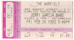 1993-02-26: San Francisco, CA, USA