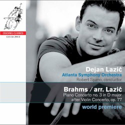 Piano Concerto no. 3 in D major (after Brahms' Violin Concerto, op. 77)